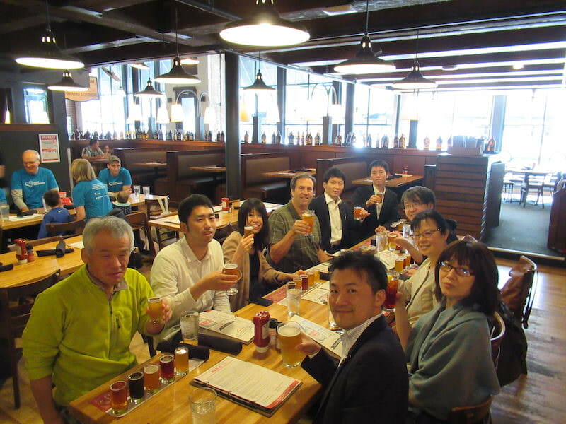 クラフトビールで乾杯！
