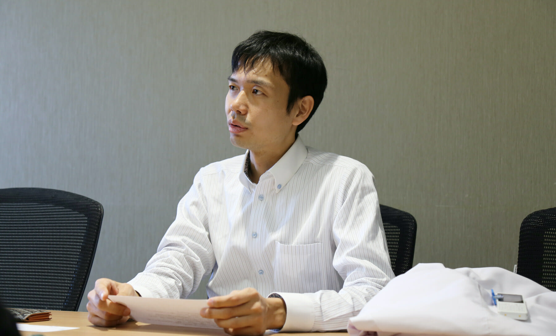 自分で自分のことを成長させたいと思う人に、ふさわしい環境を用意したい