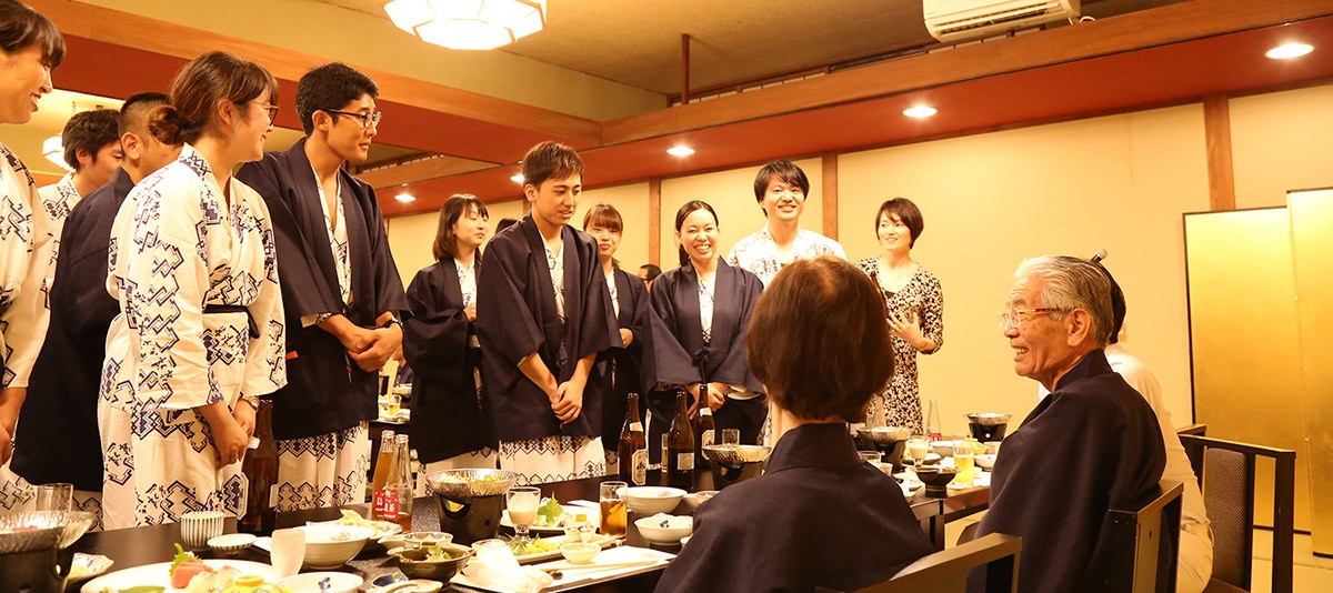 研修生の自己紹介・懇談