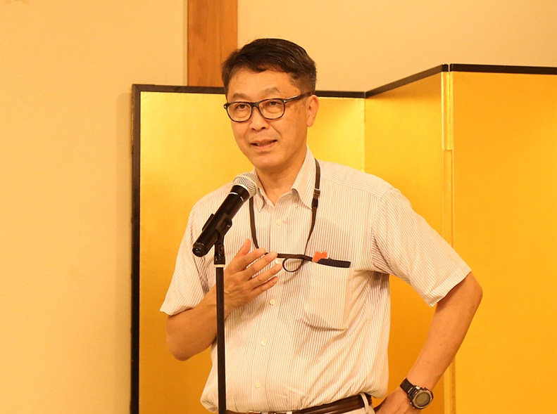 地域医療振興協会常務理事 折茂賢一郎先生による開会の挨拶