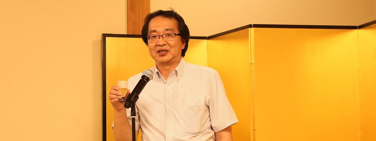 西吾妻福祉病院管理者兼病院長 三ツ木禎尚先生による乾杯の挨拶