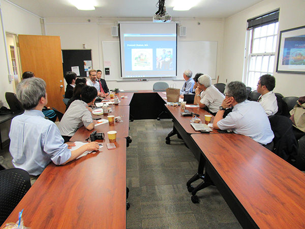 Dr. Steve Wahls, Dr. Anthony Cheng, Dr. Wes Bakerとのグループディスカッション