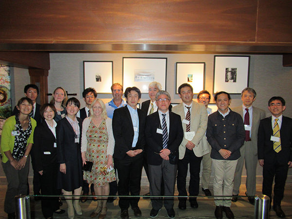 今回の研修に携わってくださったOHSU FMスタッフの方々とのディナー。