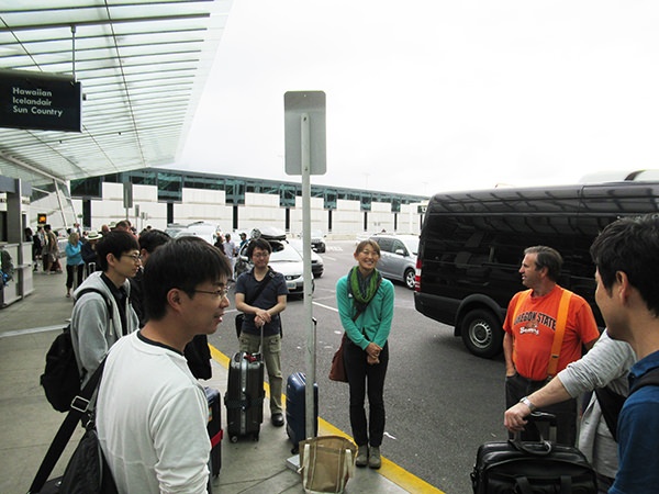 研修を終えて日本へ