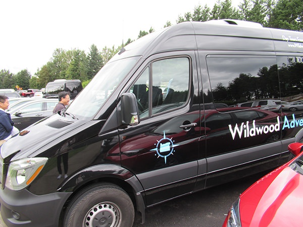 フィールドワーク用のワゴン